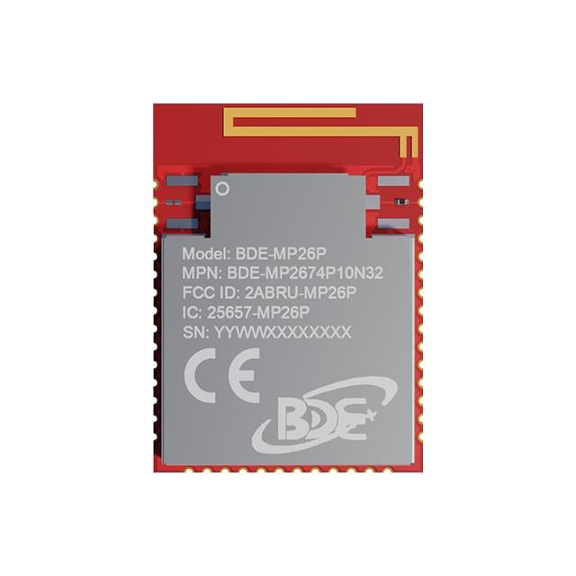 BDE Technology BDE-MP2674P10N32 - BlueTooth v5.3, Zigbee®