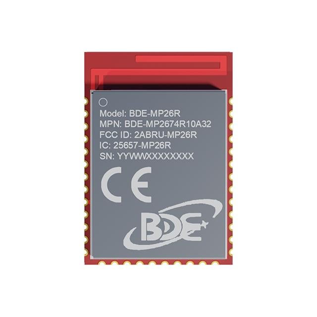 BDE Technology BDE-MP2674R10A32 - 6LoWPAN, Bluetooth v5.3, Thread, Zigbee®