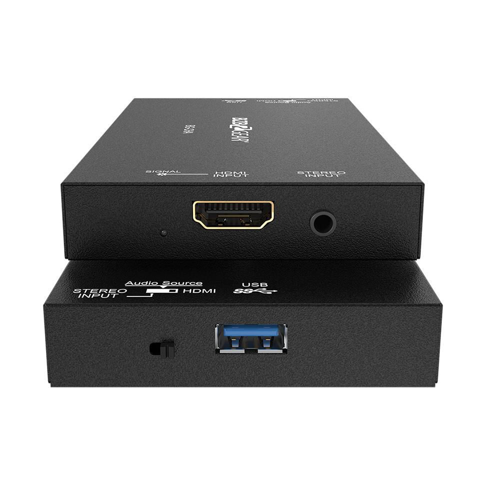 BZBGEAR BG-CHA - USB a HDMI 3.5mm hembra, HDMI hembra
