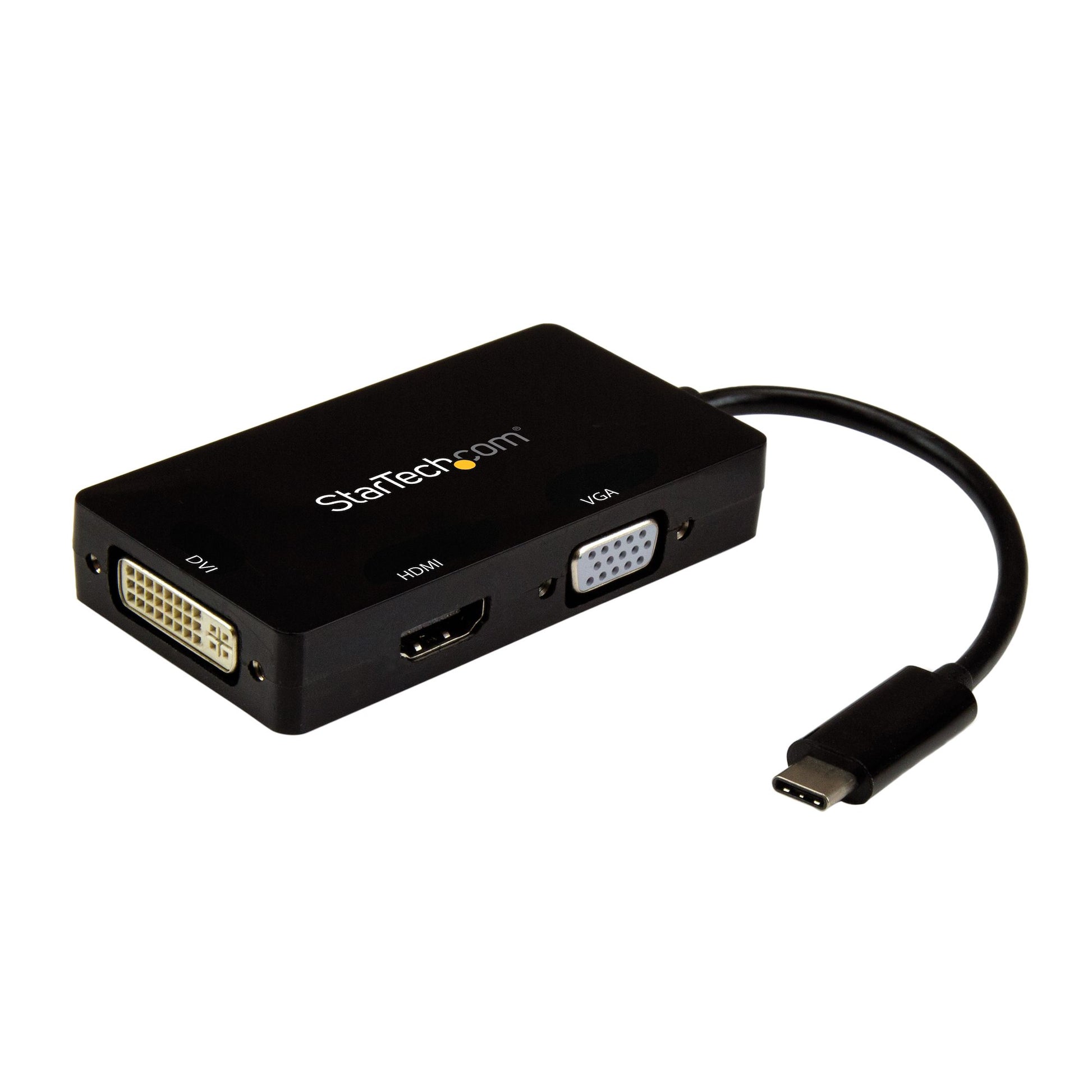 StarTech.com CDPVGDVHDBP - USB a DVI, HDMI, VGA USB - C macho