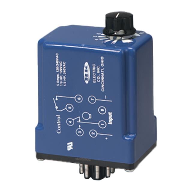 R-K Electronics, Inc. CFB-24D-2-3M - Para enchufe Relé mecánico 1.8 seg ~ 3 min 10A a 120/240VCA