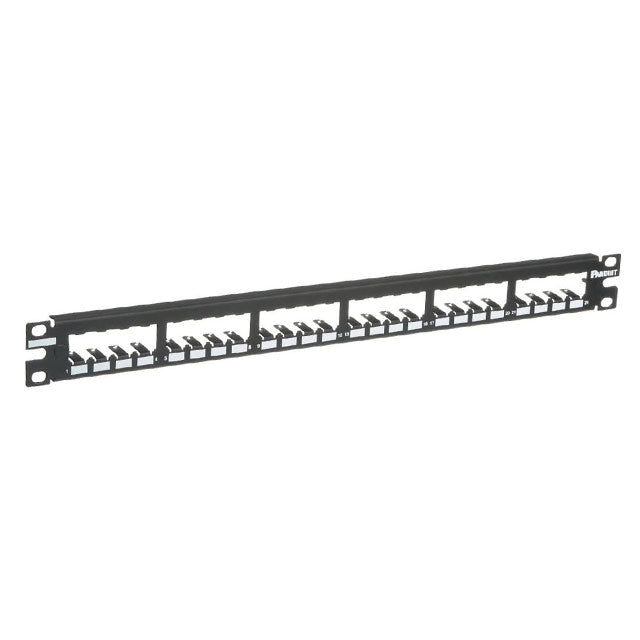 Panduit Corp CP24BLY Mini-Com® Modular Panel -
