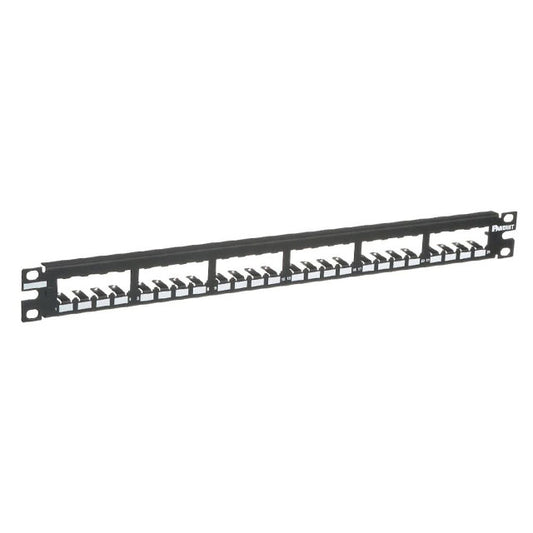 Panduit Corp CP24BLY Mini-Com® Modular Panel -