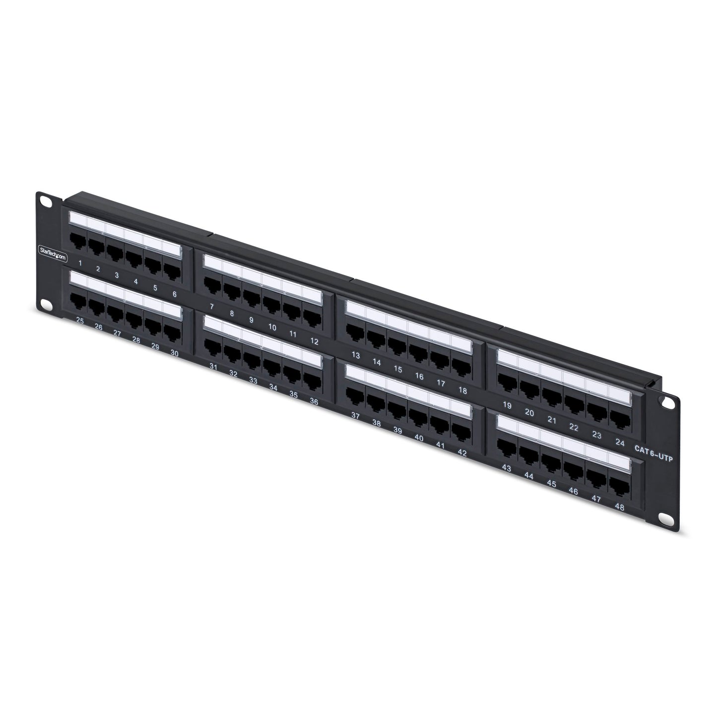 StarTech.com CPANEL48 - Patch Panel, Cat6 RJ45 Jack
