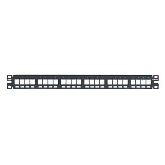 Panduit Corp CPP24FMWBLY Mini-Com® Modular Panel -