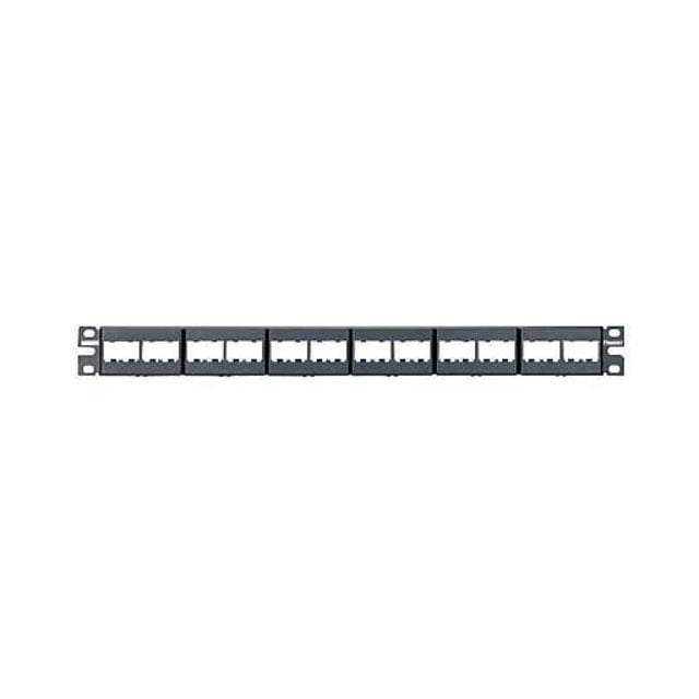 Panduit Corp CPP24WBLY Mini-Com® Modular Panel -