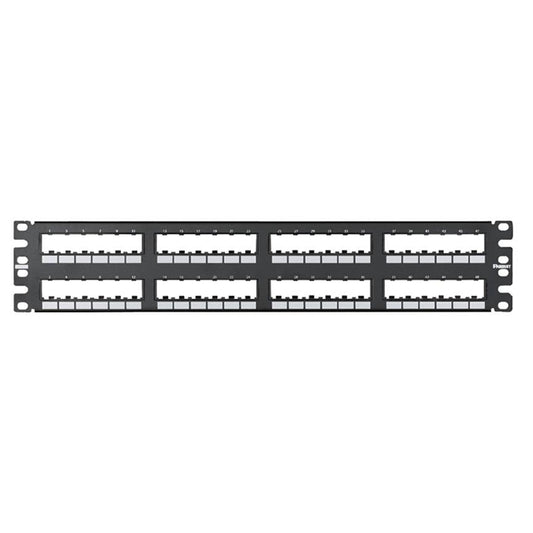 Panduit Corp CPP48FM6BL Mini-Com® Modular Panel -