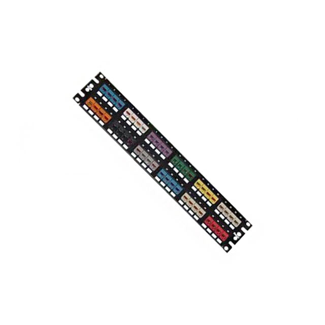 Panduit Corp CPP48FMWBLY Mini-Com® Modular Panel -