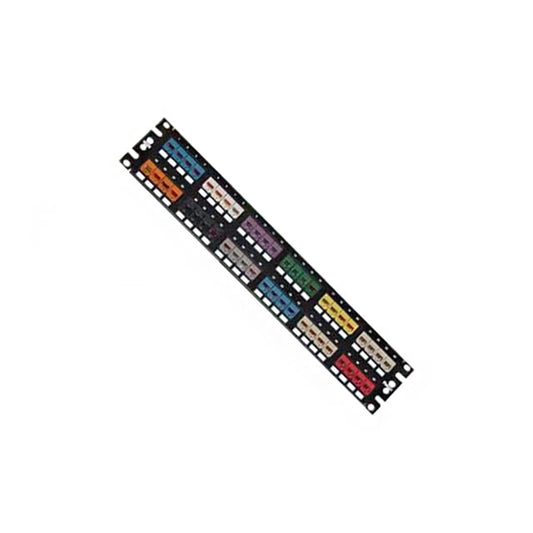 Panduit Corp CPP48FMWBLY Mini-Com® Modular Panel -