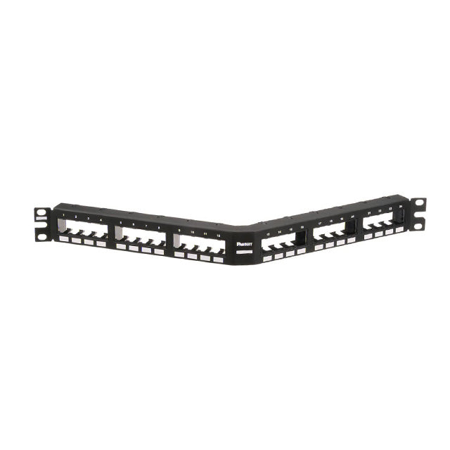 Panduit Corp CPPA24FMWBLY Mini-Com® Modular Panel -