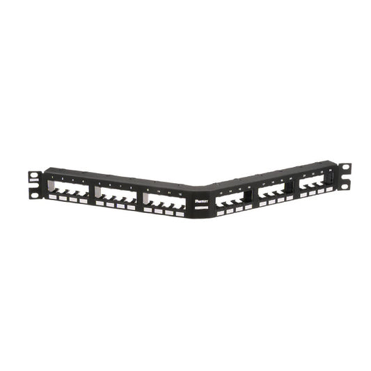 Panduit Corp CPPA24FMWBLY Mini-Com® Modular Panel -