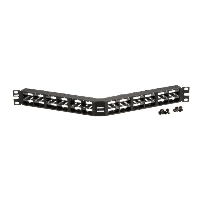 Panduit Corp CPPA48HDWBLY Mini-Com® Modular Panel -
