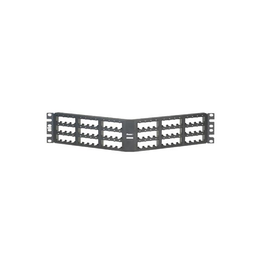 Panduit Corp CPPA72FMWBLY Mini-Com® Modular Panel -