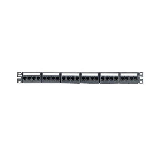 Panduit Corp CPPKL6G24WBL Mini-Com® Modular Panel -