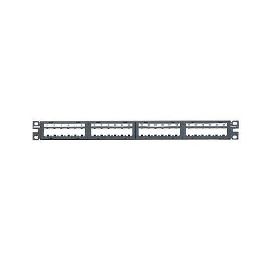 Panduit Corp CPPL24M6BLY Mini-Com® Modular Panel -