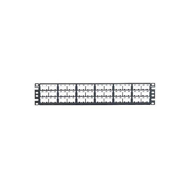 Panduit Corp CPPL72WBLY Mini-Com® Patch Panel -