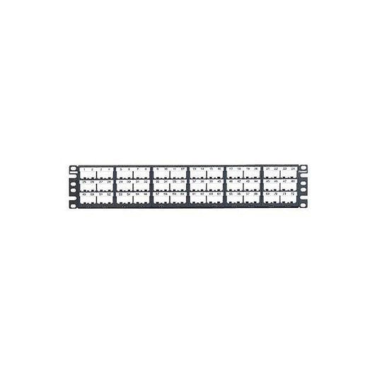 Panduit Corp CPPL72WBLY Mini-Com® Patch Panel -