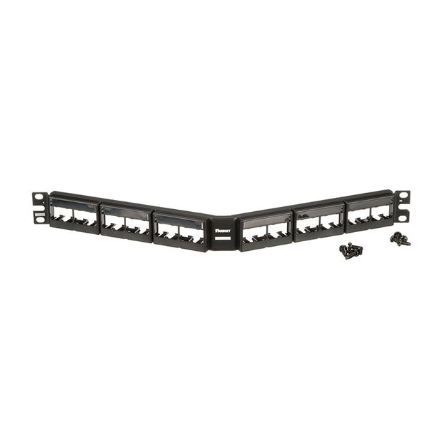 Panduit Corp CPPLA24WBLY Mini-Com® Modular Panel -