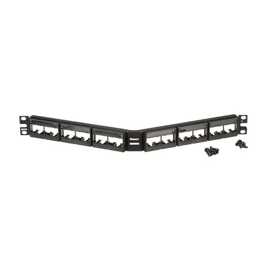 Panduit Corp CPPLA24WBLY Mini-Com® Modular Panel -