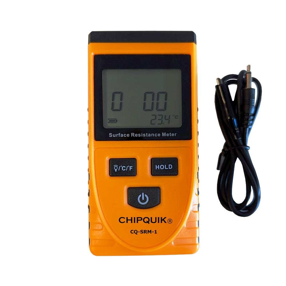 Chip Quik Inc. CQ-SRM-1 CHIPQUIK® Surface Resistivity Meter Measuring Surface Resistance