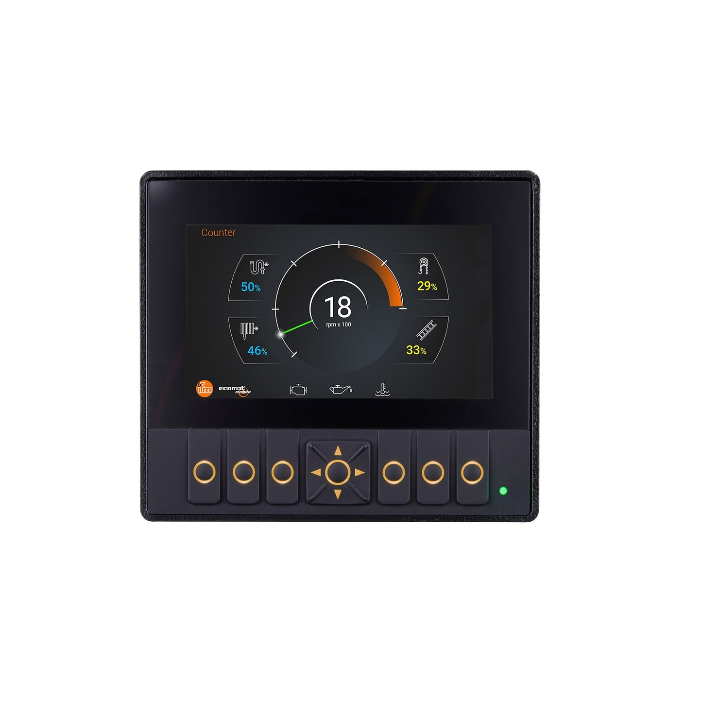 ifm efector, inc. CR1141 - Panel del operador 4.3"