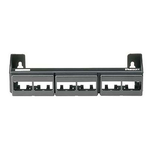 Panduit Corp CWPP12WBL Mini-Com® Modular Panel -