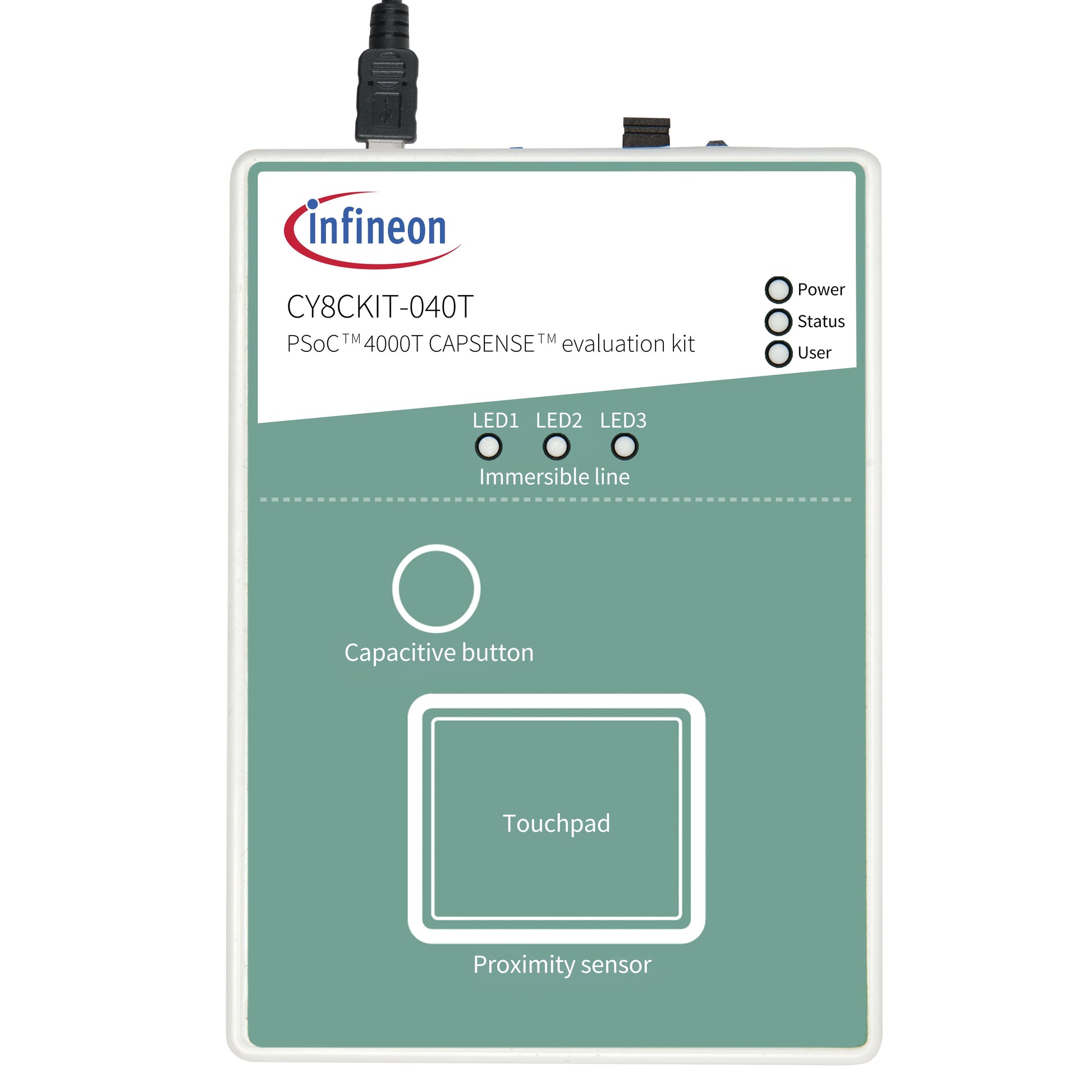 Infineon Technologies CY8CKIT-040T PSOC™ 4 PSOC 4000T CAPSENSE