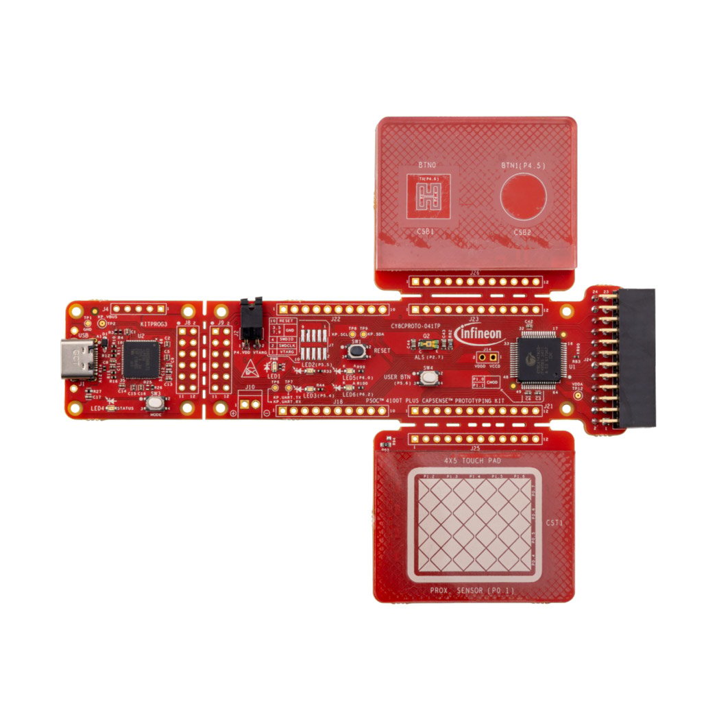 Infineon Technologies CY8CPROTO-041TP PSOC 4100T PLUS PROTOTYPING KIT PSOC™ 4100T Plus
