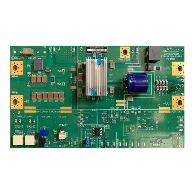 Vicor Corporation DCM2322E72S0650T60 VI Chip® DCM® EVAL BOARD DCM2322X72S0650Y6Z