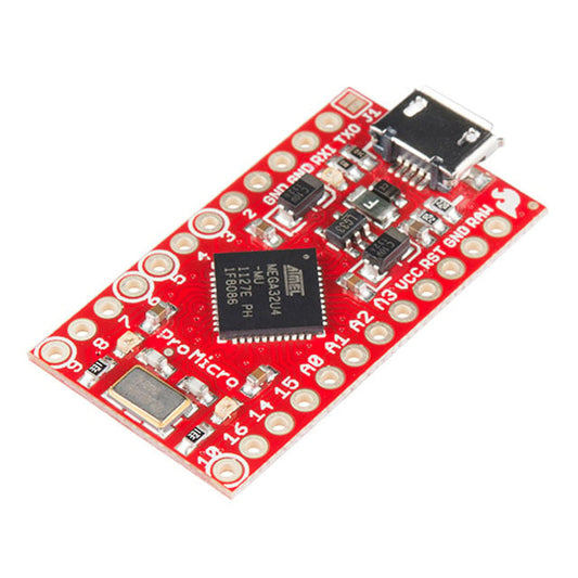SparkFun Electronics 12587 PRO MICRO ATMEGA32U4 3.3V/8MHZ AVR® ATmega
