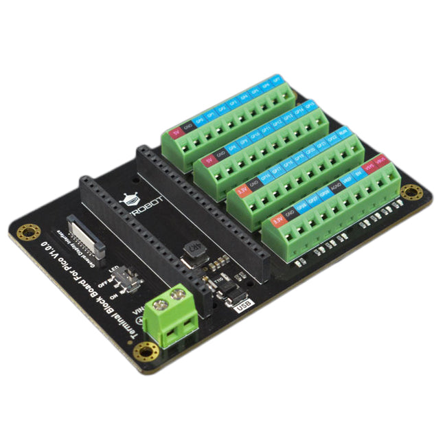 DFRobot DFR0924 - Raspberry Pi Pico Conectividad Bloque de terminales