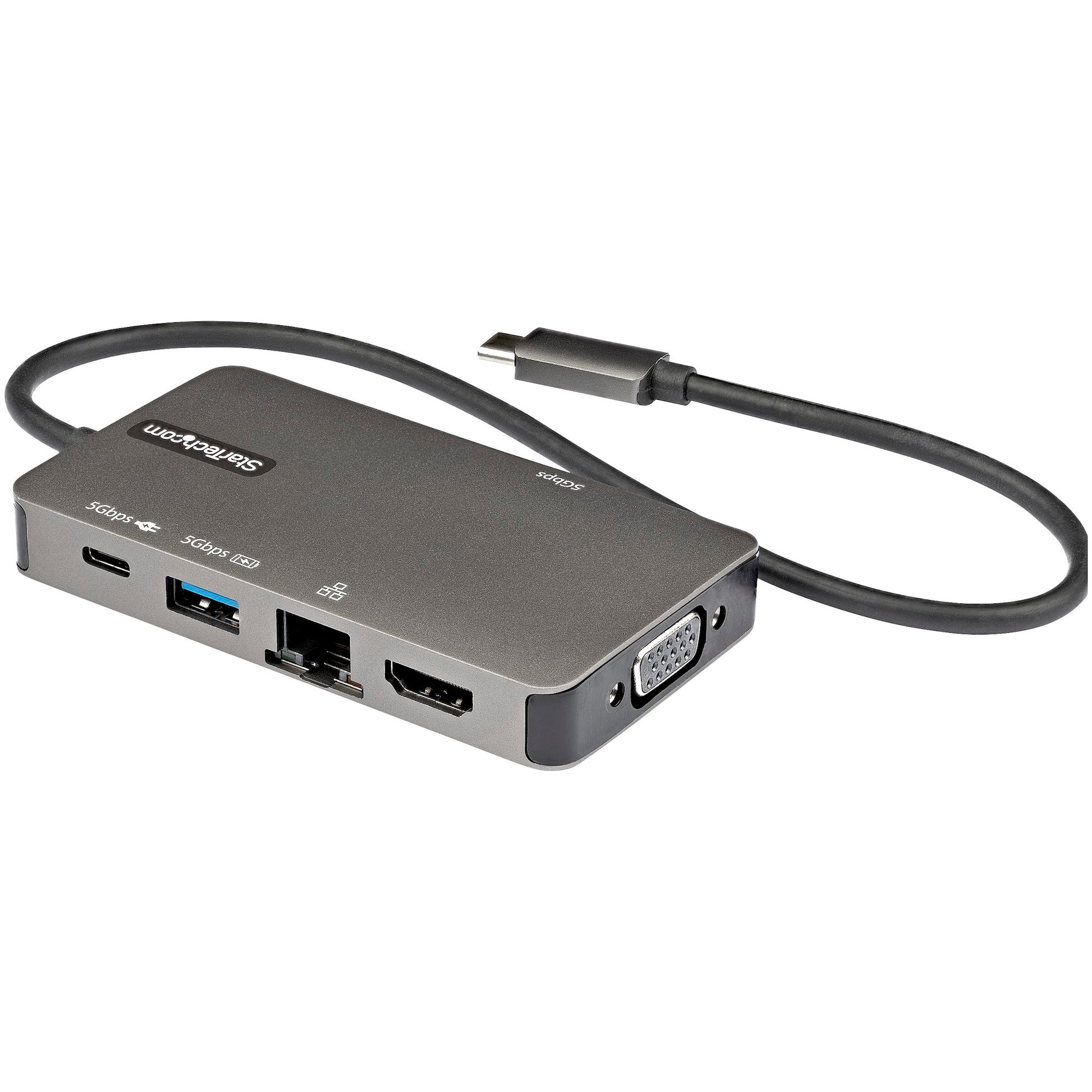 StarTech.com DKT30CHVPD2 - USB a HDMI, VGA USB - C macho