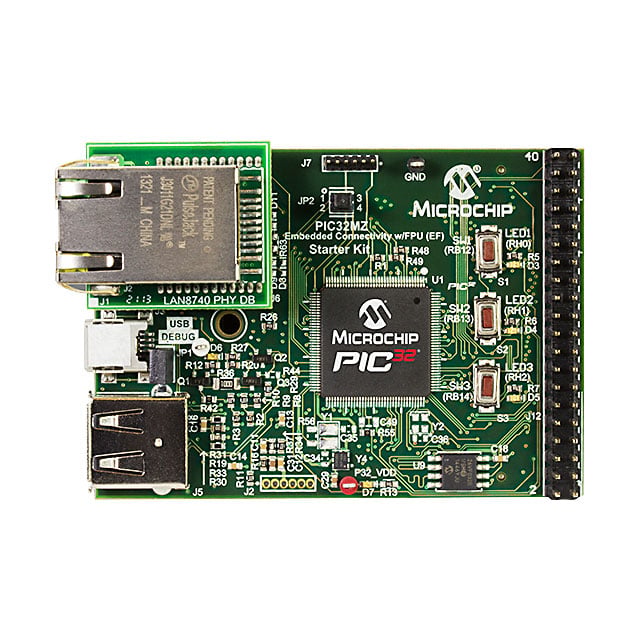 Microchip Technology DM320007-C PIC32 STARTER KIT W/ FPU PIC32MZ PIC®
