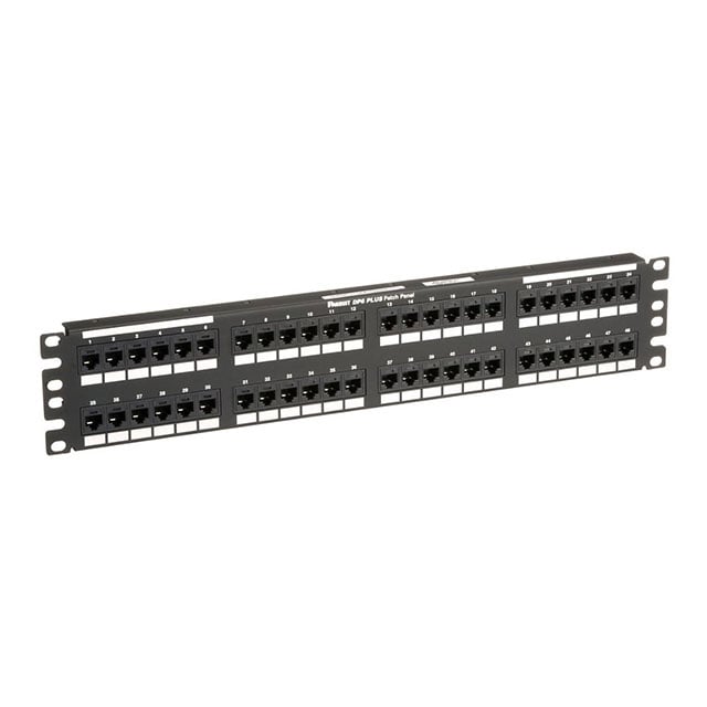 Panduit Corp DP48688TGY Data-Patch™ Punchdown Panel RJ45