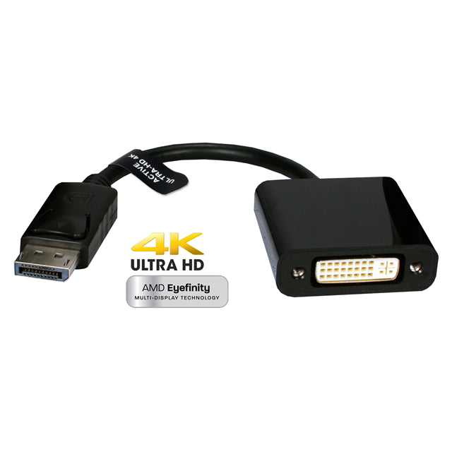 QVS DPDVI-AMF - DisplayPort a DVI DisplayPort macho