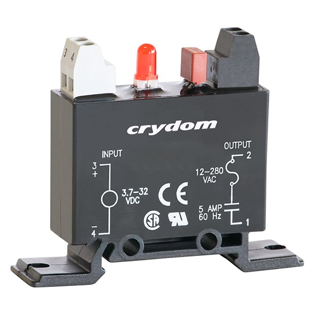 Sensata-Crydom DR-OAC DR Módulo de salida de CA Negro