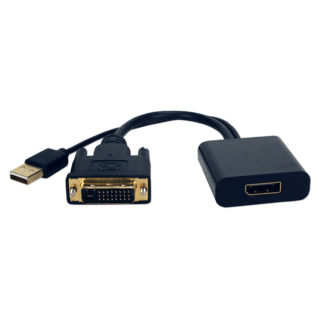 QVS DVIDP-MF - DVI a DisplayPort DVI, USB-A macho