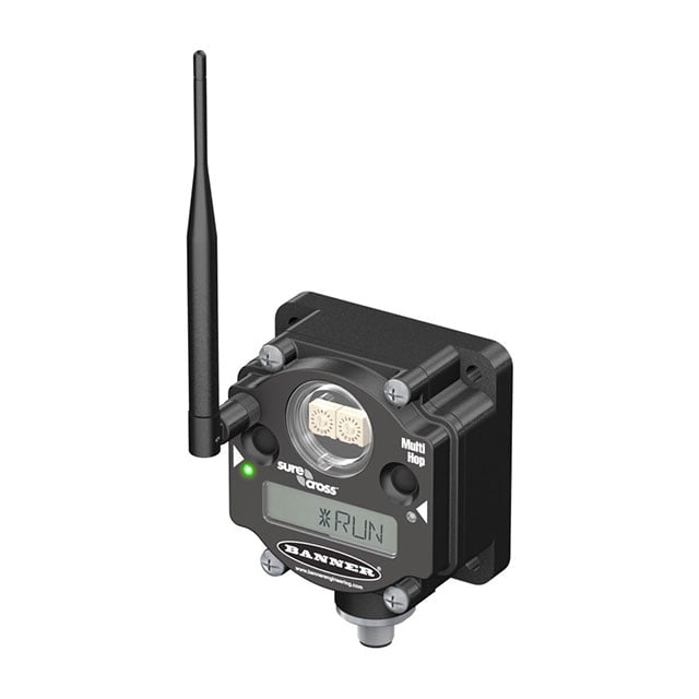 Banner Engineering Corporation DX80DR9M-H DX80 Interruptor FHSS, ISM