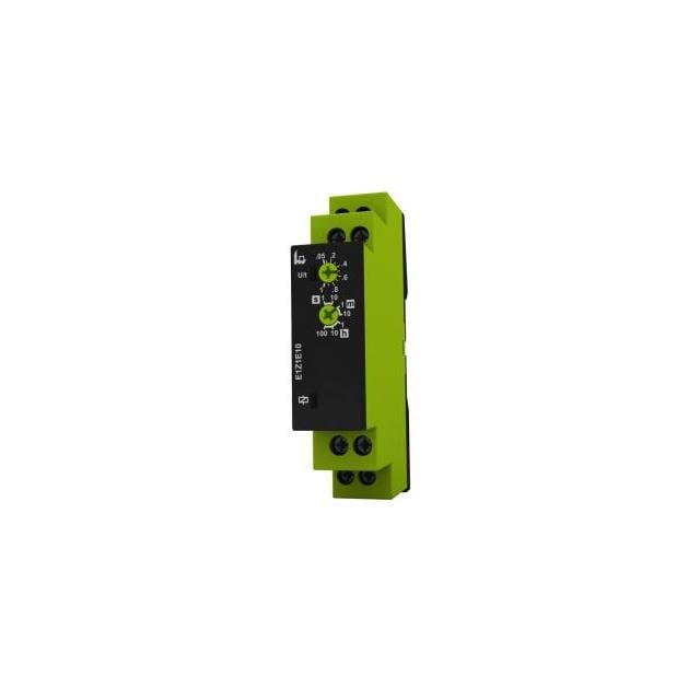 TELE Controls Inc E1Z1E10 24-240V AC/DC (VE10) ENYA Riel DIN Relé mecánico 1 seg ~ 100 h 8A a 250VCA