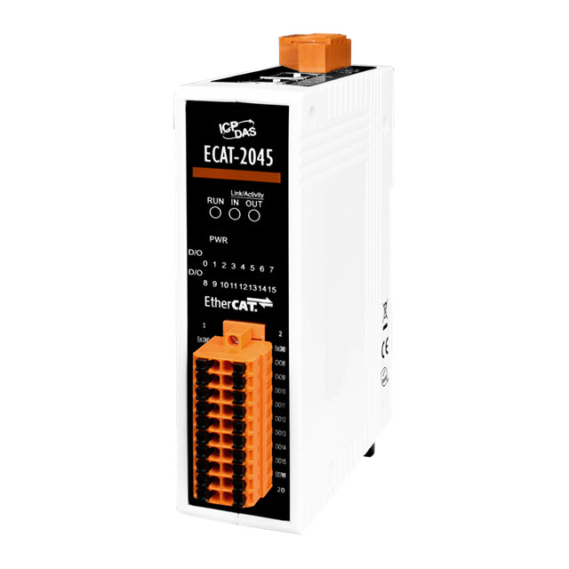 ICP DAS USA INC ECAT-2045 EtherCAT Input, Output (I/O) Module -