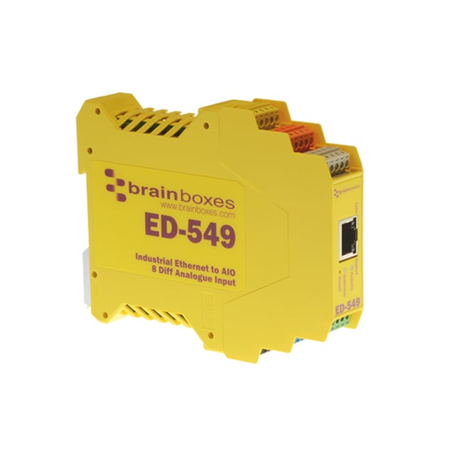 Brainboxes ED-549 - Ethernet to Analogue I/O RS-485