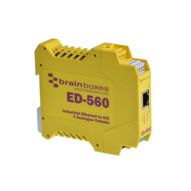Brainboxes ED-560 - ETHERNET TO 4 ANALOGUE OUTPUTS + Gateway