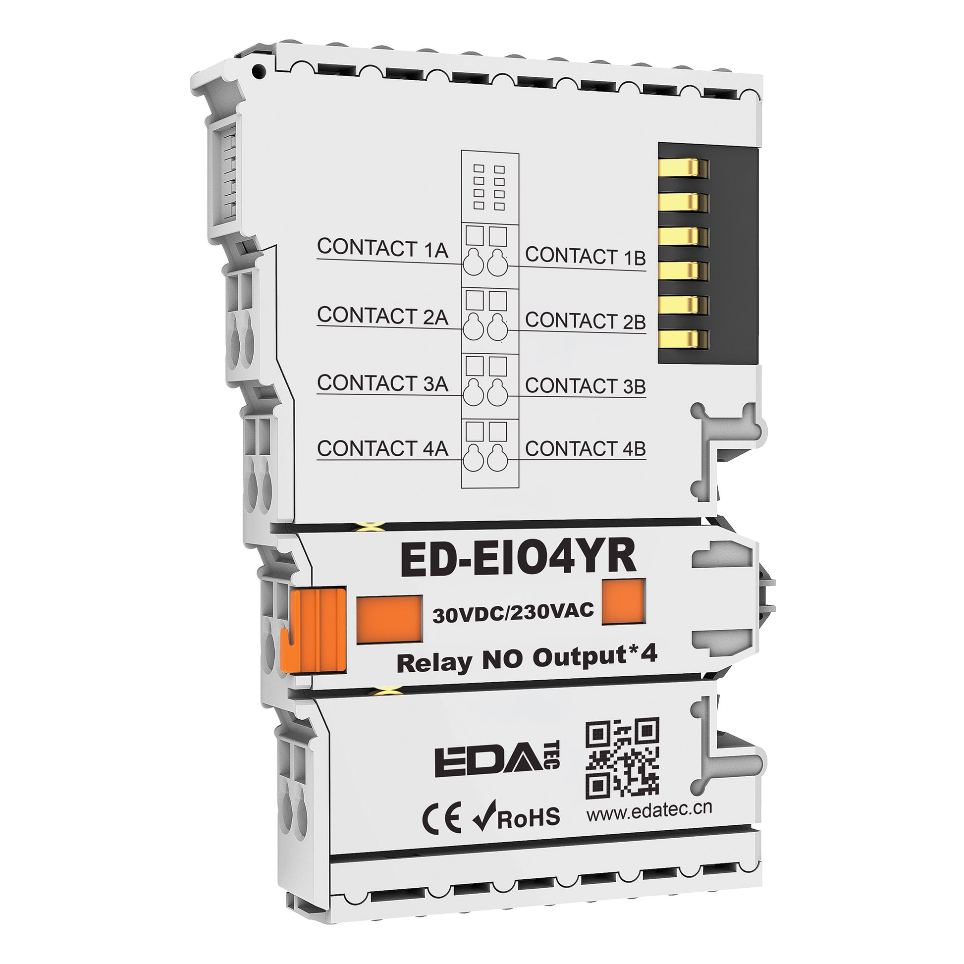 EDATEC ED-EIO4YR PLC2010 Input, Output (I/O) Module -