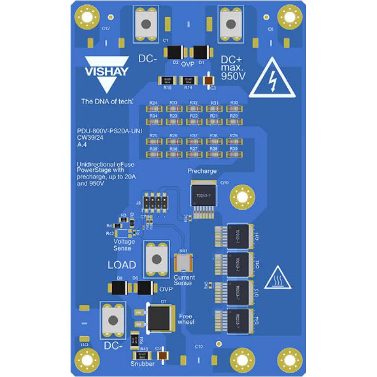 Vishay Dale EFUSE-800V20AUNI - Circuit Protection Electronic Fuses (eFuse)