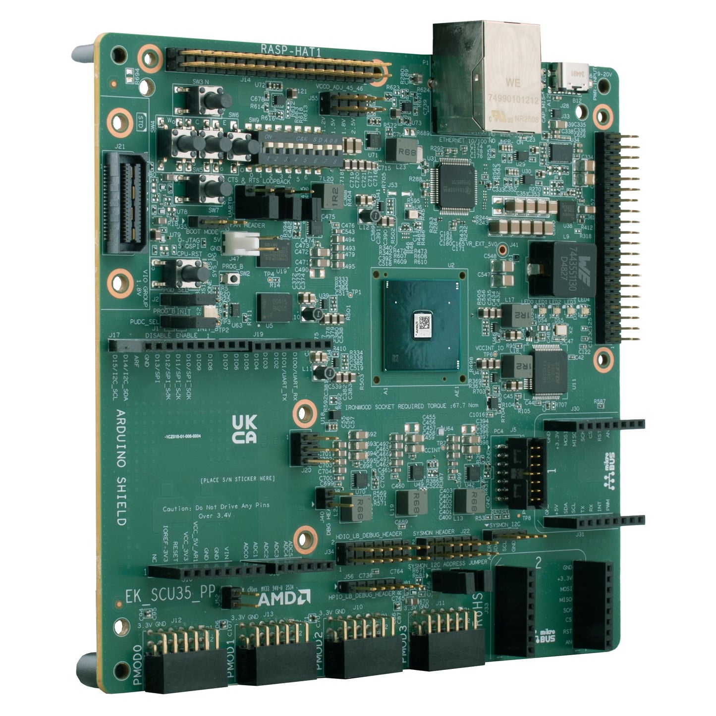 AMD EK-SCU35-G Spartan® UltraScale+™ FPGA + MCU/MPU SoC -
