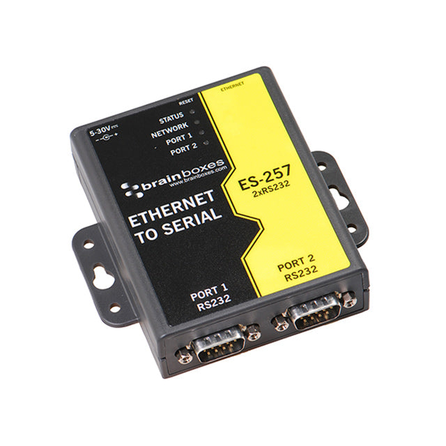 Brainboxes ES-257 - Ethernet to Serial RS-232