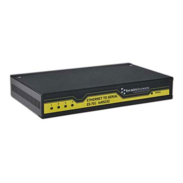 Brainboxes ES-701 - Ethernet to Serial RS-232