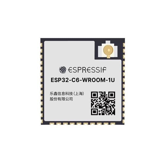 Espressif Systems ESP32-C6-WROOM-1U-N4 ESP32-C6 802.15.4, BlueTooth, WiFi