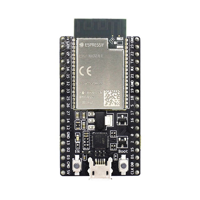 Espressif Systems ESP32-DEVKITC-VE - Transceiver; 802.11 b/g/n (Wi-Fi, WiFi, WLAN), Bluetooth® Smart Ready 4.x Dual Mode (BLE)