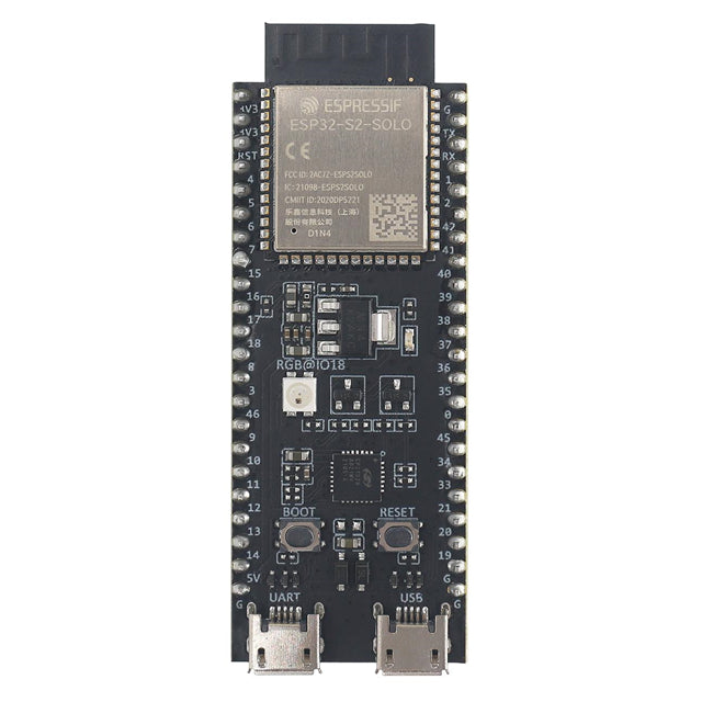 Espressif Systems ESP32-S2-DEVKITC-1RU ESP32-S Transceiver; 802.11 b/g/n (Wi-Fi, WiFi, WLAN)